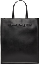 Alexander McQueen Black North South Tote