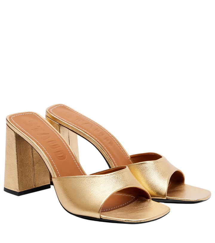 Photo: Staud Sloane leather mules
