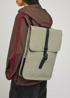 Rains Mini Rubberised Backpack - Sage - One Size