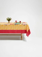LISA CORTI Arabesque Corolla Rectangular Tablecloth