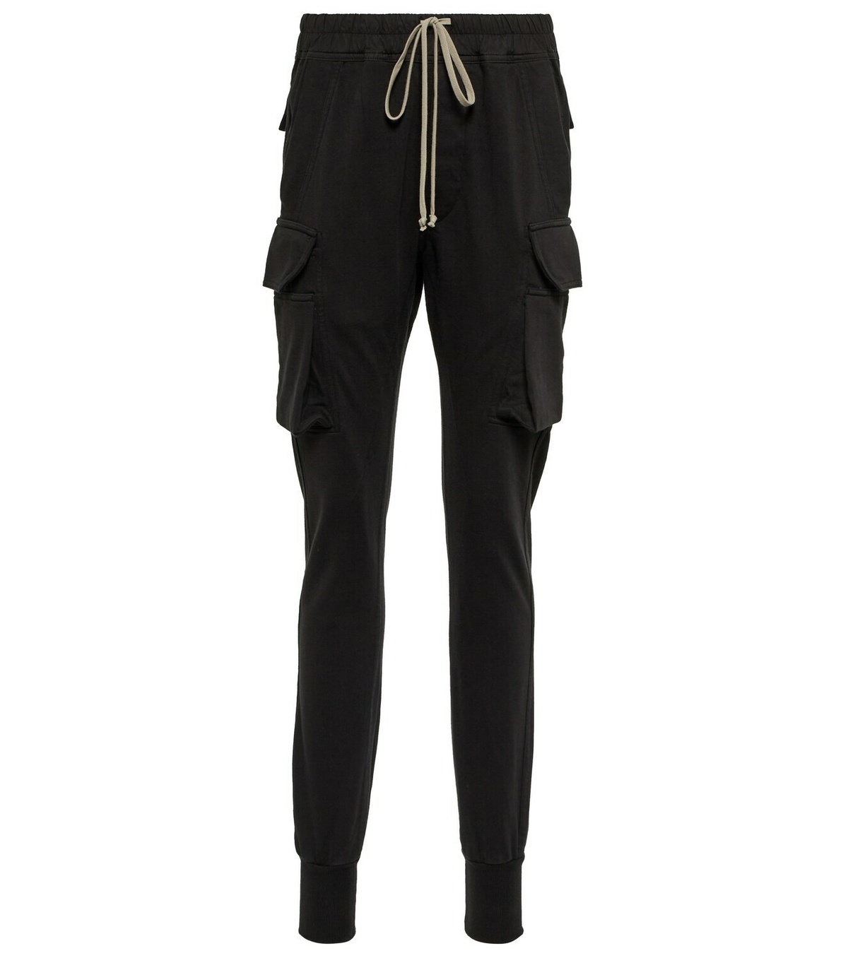 Rick Owens Women's Drawstring Cropped Sweat Pants in Black