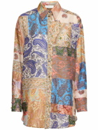 ZIMMERMANN - Devi Printed Silk Long Shirt