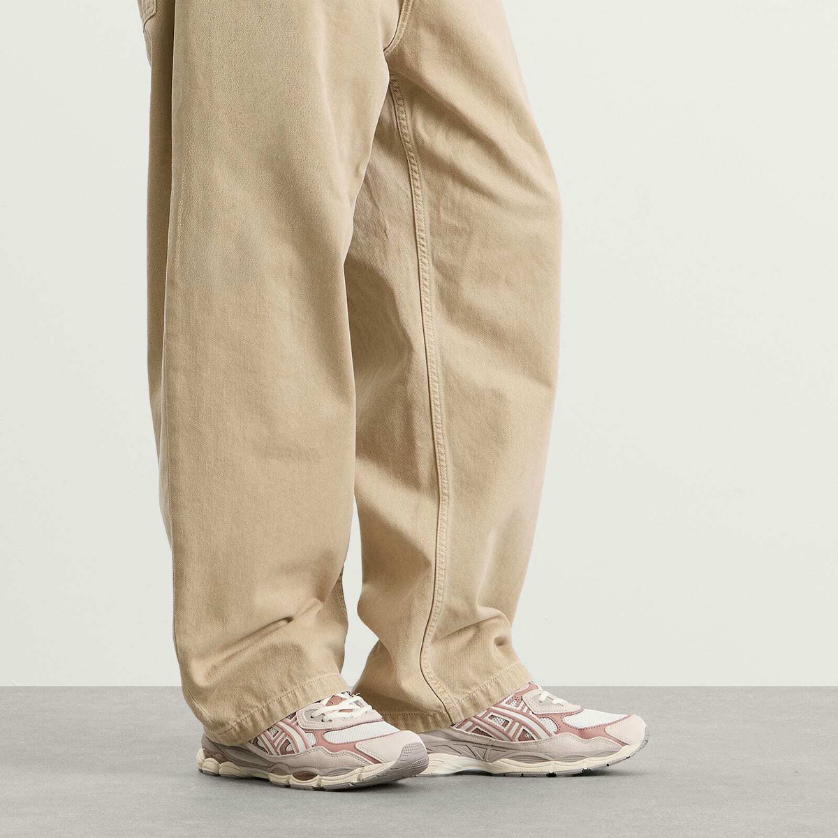 Asics GEL-NYC Sneaker in Cream/Umeboshi
