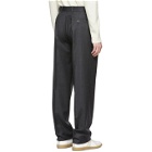 Editions M.R Grey Large High-Waisted Paul Trousers