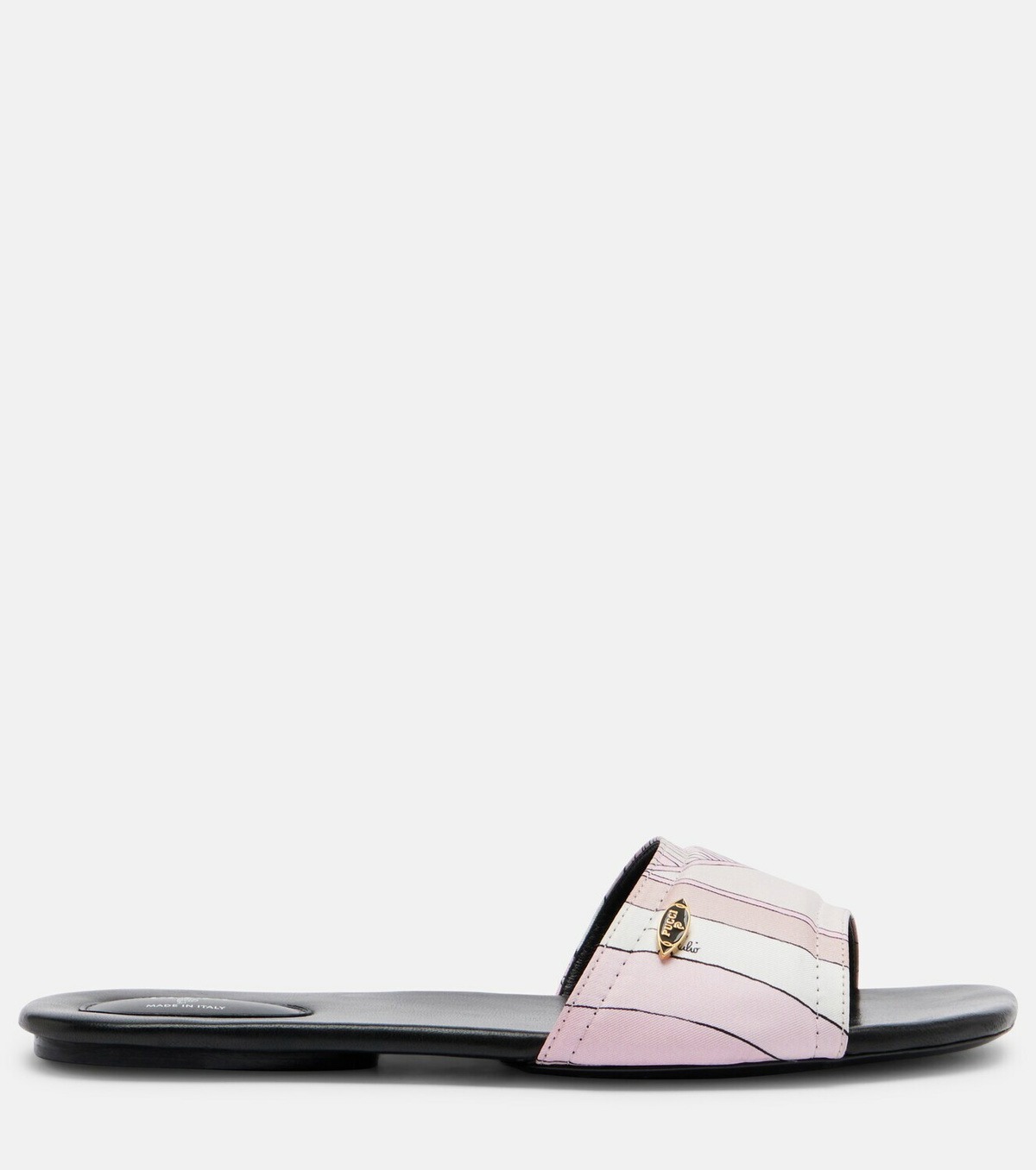 Pucci Yummy Iride twill slides