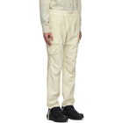 John Elliott Off-White Cotton Cargo Pants