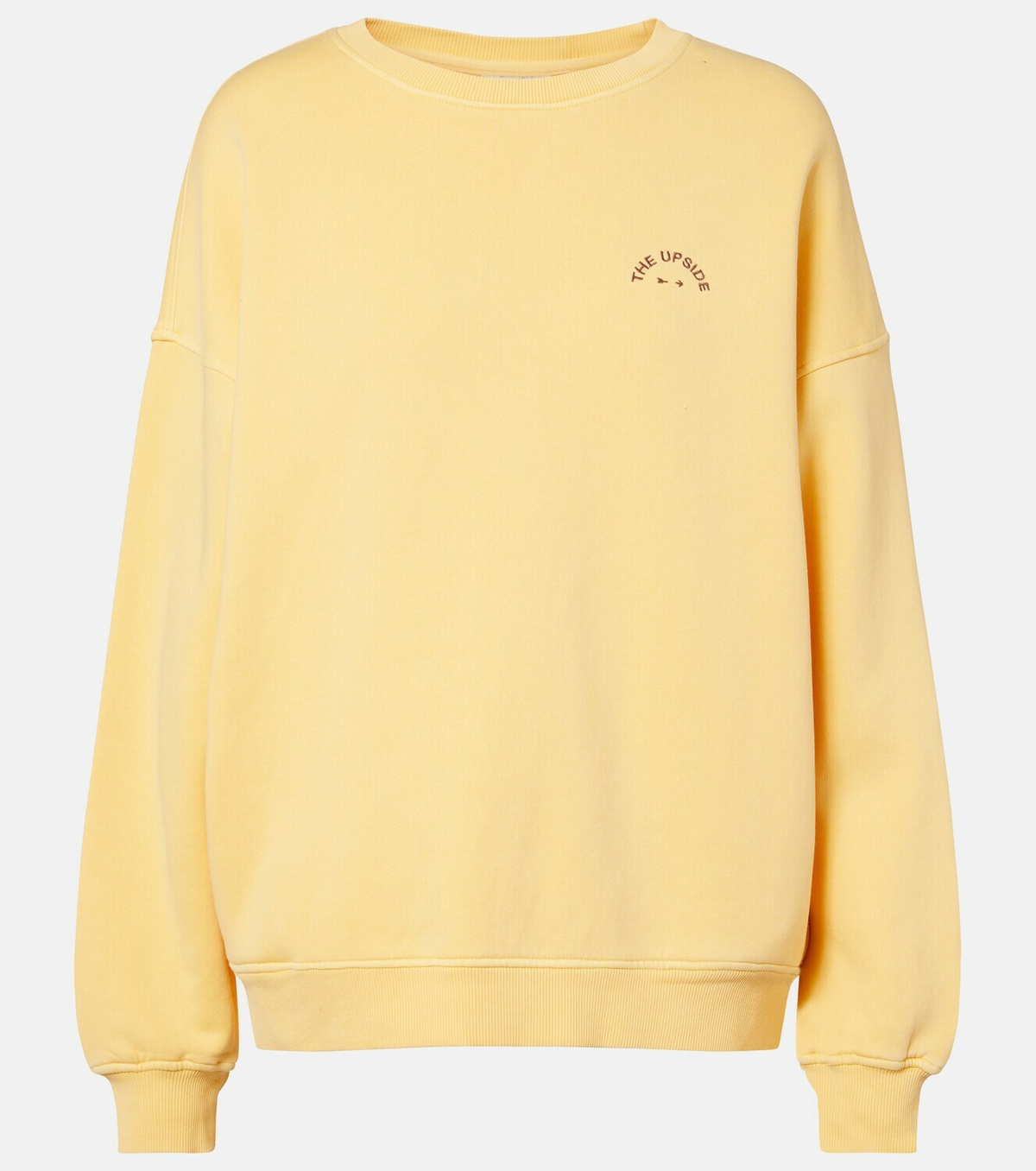 The Upside Paradise Coolum cotton jersey sweatshirt