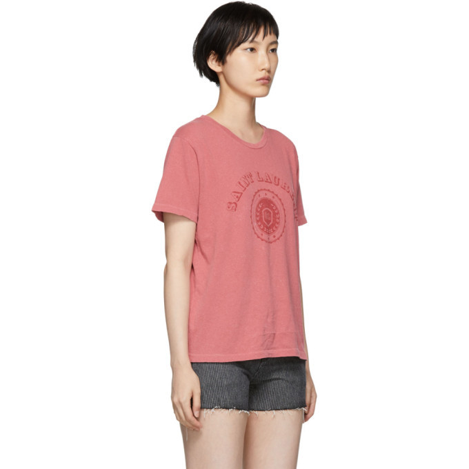 Saint laurent outlet university tee