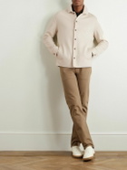 Loro Piana - Cotton, Silk and Cashmere-Blend Overshirt - Neutrals