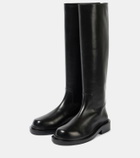 Jil Sander Leather knee-high boots