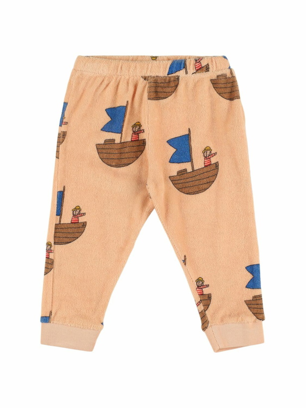 Photo: THE CAMPAMENTO Printed Cotton Sweatpants