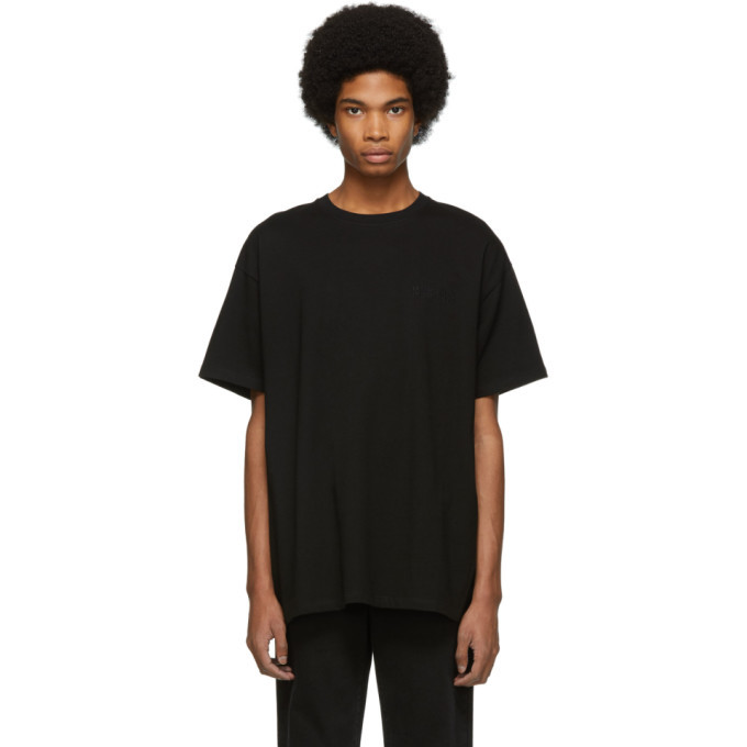 Photo: Raf Simons Black Bald Head Big Fit T-Shirt