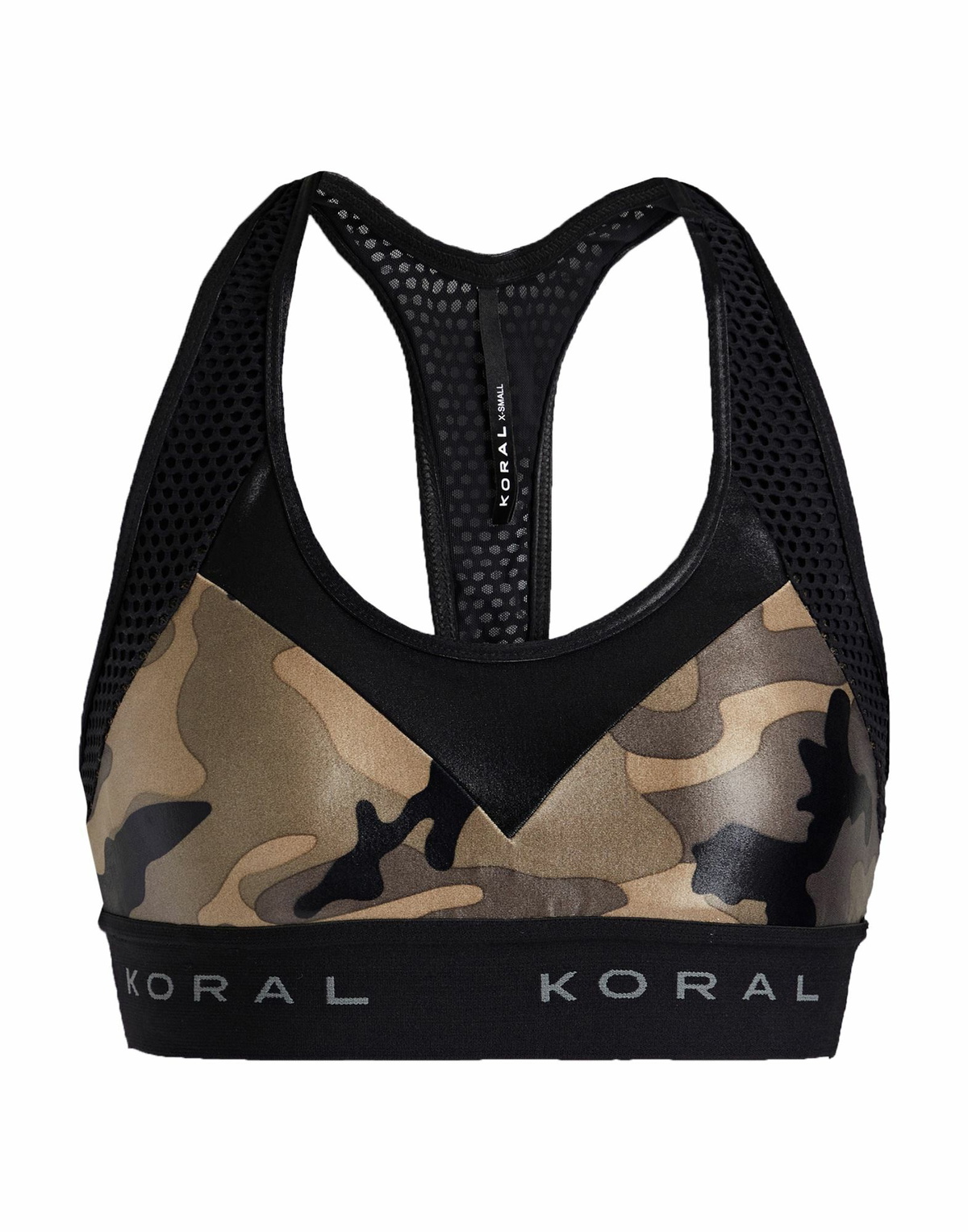 Koral Womens Top Military in Green