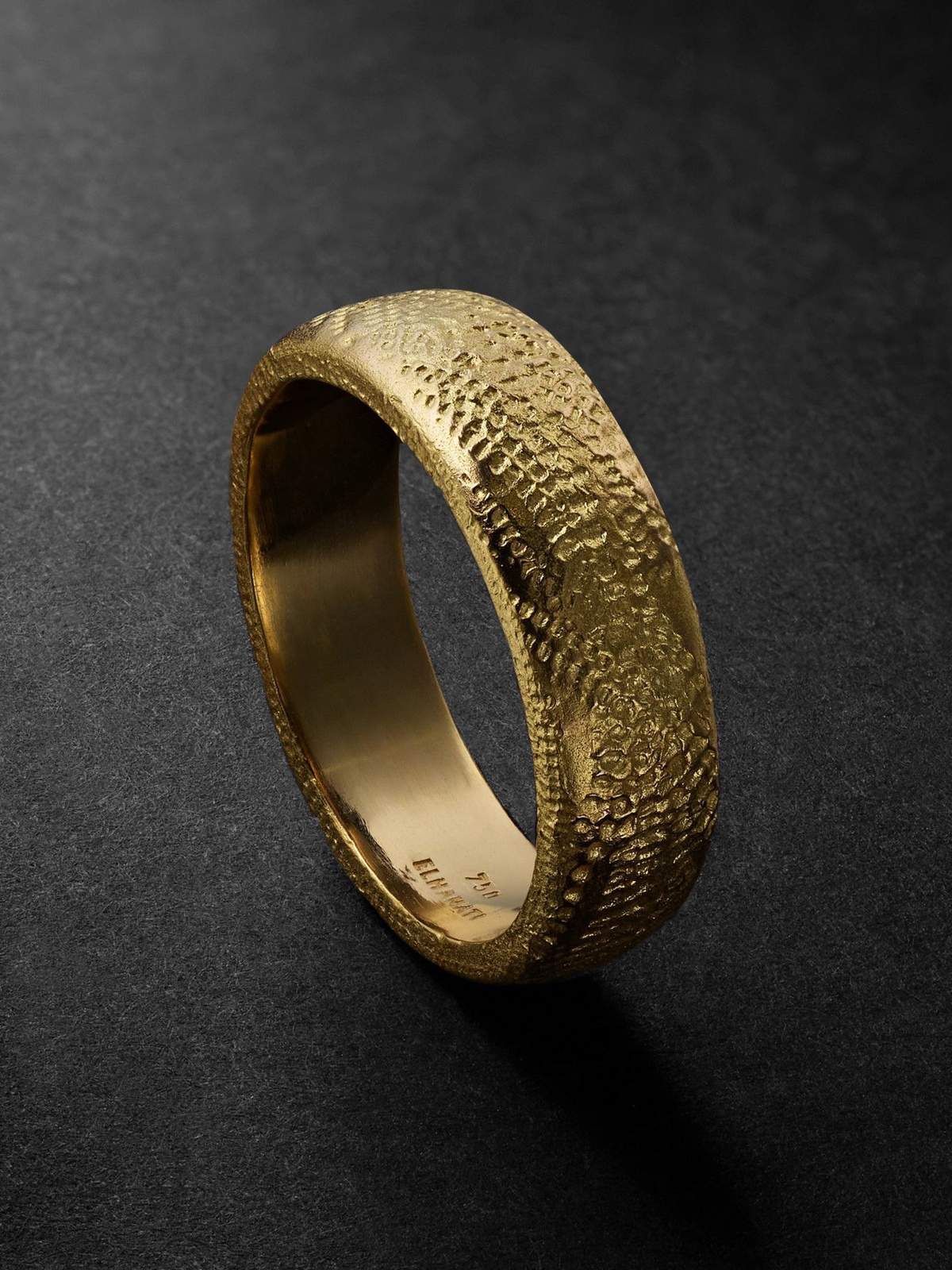 Photo: Elhanati - Mezuzah Gold Ring - Gold