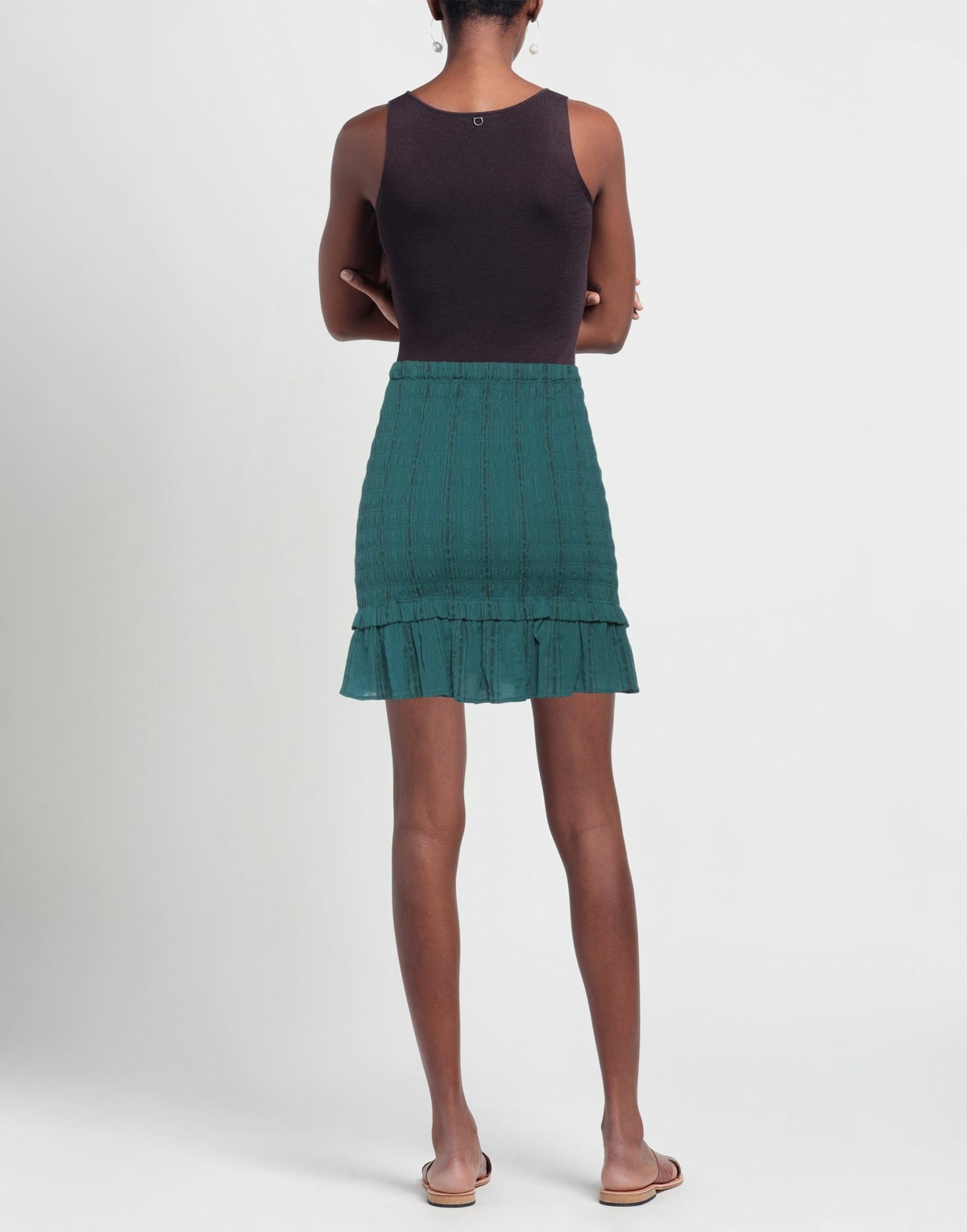 Marant Étoile Womens Mini skirt Deep teal