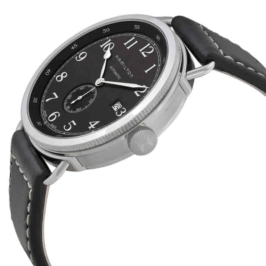 Hamilton Khaki Navy Pioneer Automatic Black Dial Mens Watch H78415733