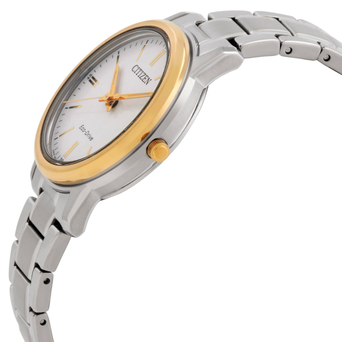 Citizen Eco-Drive White Dial Ladies Watch FE6019-55A