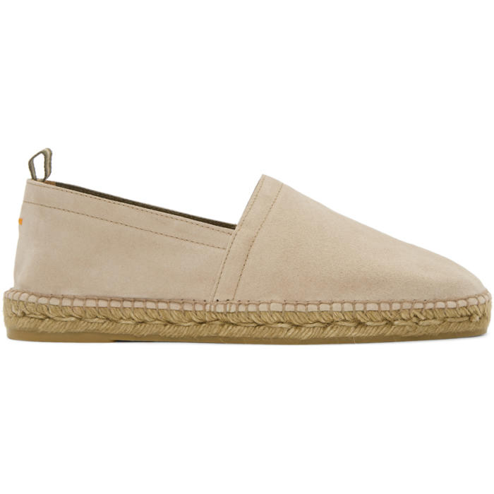 Castañer Beige Suede Pablo Espadrilles Castaner