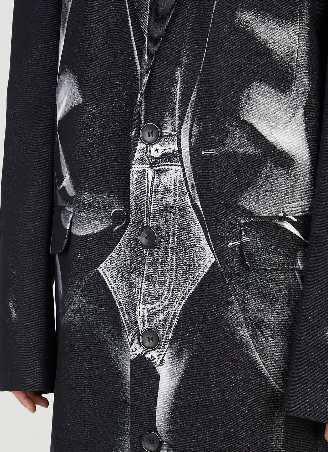 Y/Project x Jean Paul Gaultier Trompe L'Oeil Janty Coat