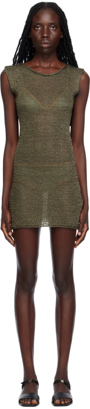 Photo: Paloma Wool Khaki Austin Minidress