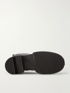 Rick Owens - Creeper Gabe Washed Leather Lace-Up Boots - Brown