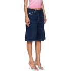 Diesel Navy De-Sire-Short Denim Shorts