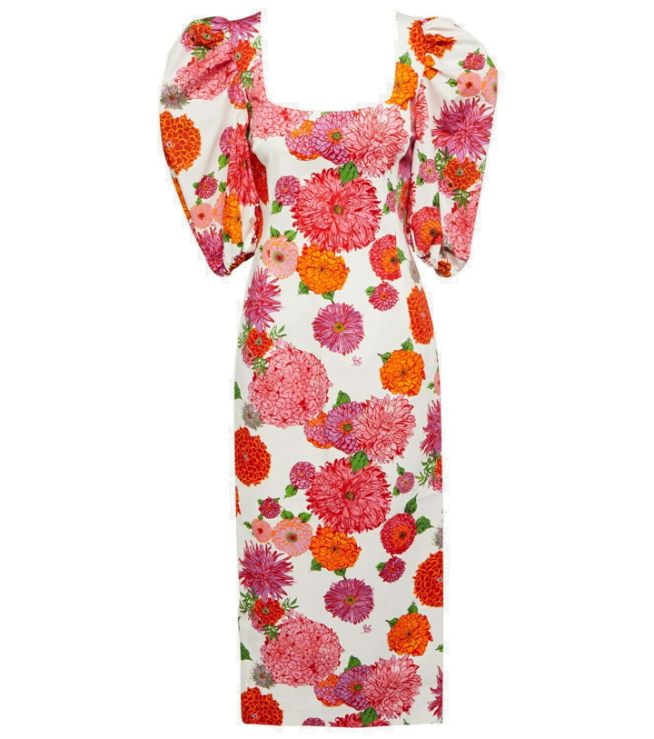 Photo: La DoubleJ Sizzler floral cotton-blend midi dress