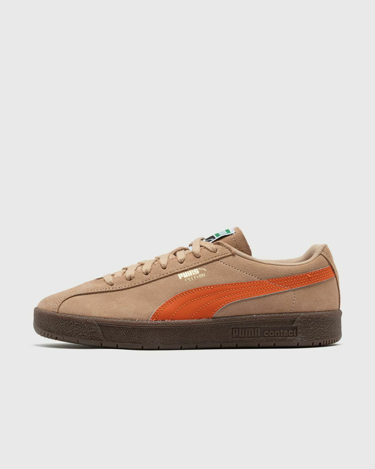 送料・関税込★PUMA★PUMA DELPHIN 23-29cm★スニーカーブラウン Puma Delphin Brown Lowtop Puma