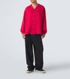 A.Presse Vintage silk and linen shirt