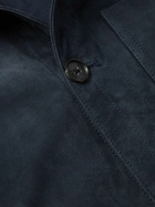 Baracuta - Suede Shirt Jacket - Blue