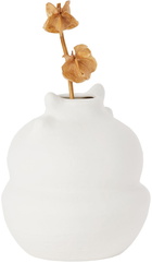 Jars Céramistes White Les Sages Limited Edition Lucrece Vase