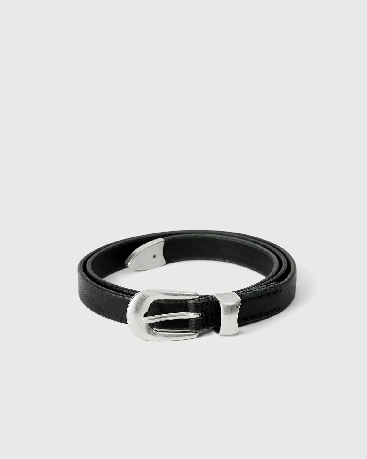 Our Legacy 2 CM BELT Black Men