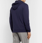 Zimmerli - Slim-Fit Stretch Micro Modal and Cotton-Blend Zip-Up Hoodie - Blue