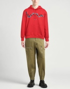 Lanvin Mens Sweatshirt in Red