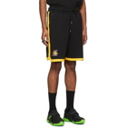 Marcelo Burlon County of Milan Black NBA Edition Lakers Shorts