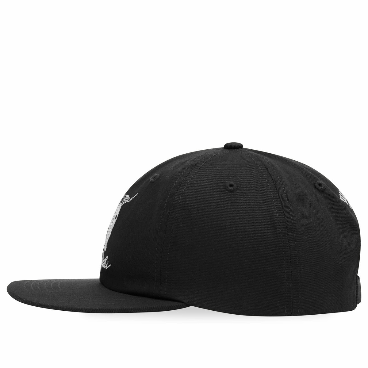 Maharishi Men's Year Of The Snake 6 Panel Cap in Black 