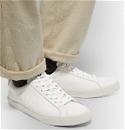Veja - Esplar Suede-Trimmed Leather Sneakers - White