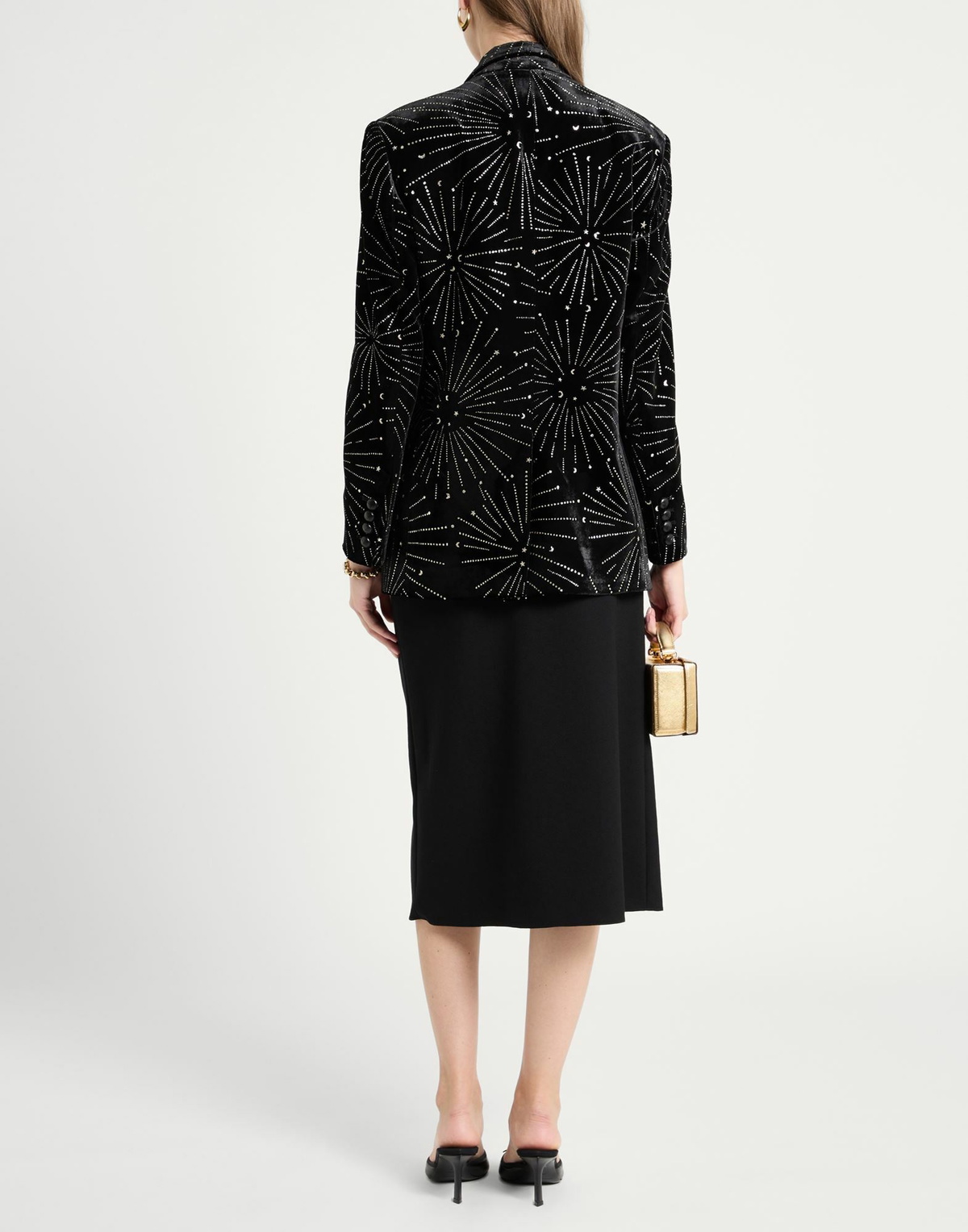 Blazé Milano Womens Blazer in Black