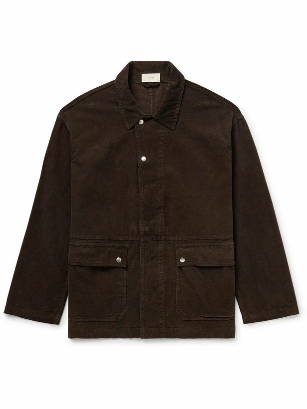 Photo: The Row - Frank Cotton-Corduroy Jacket - Brown