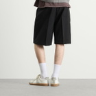 mfpen Men's Tropical Wool Classic Shorts in Black