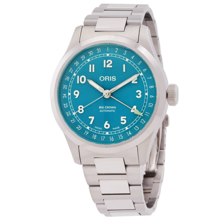 Photo: Oris Big Crown Pointer Date Automatic Blue Dial Mens Watch 01 754 7798 4065-07 82006