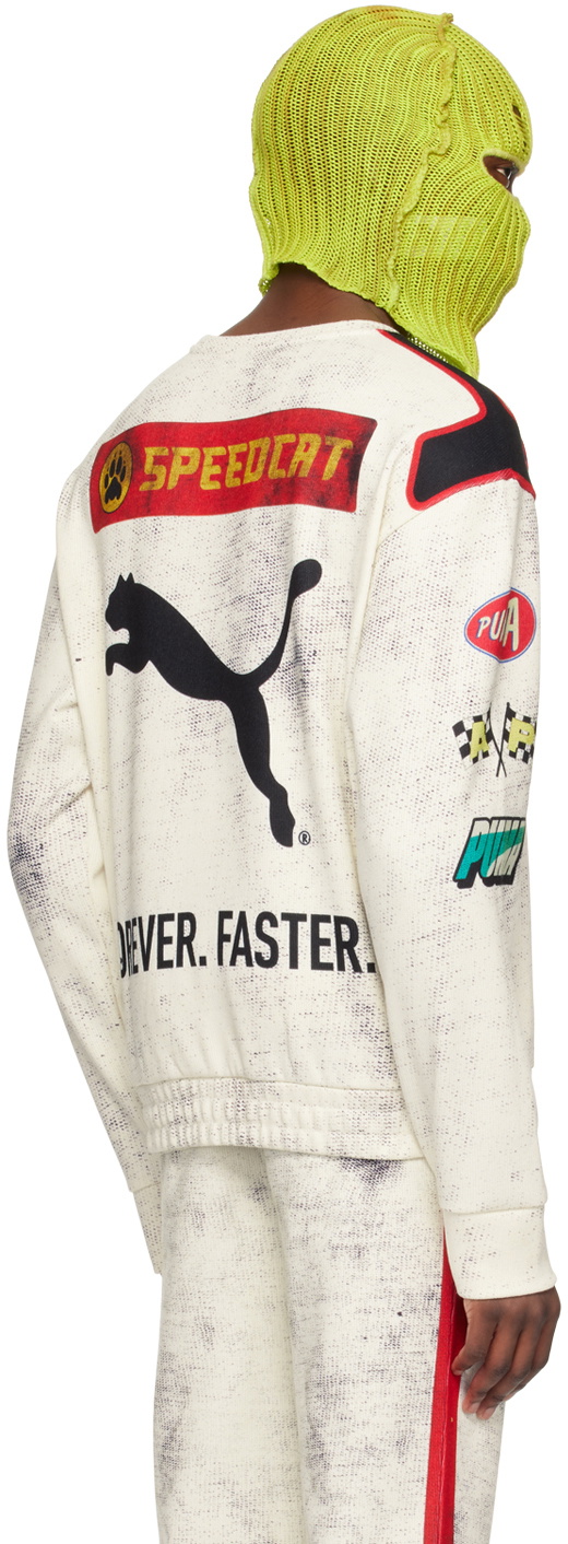 PUMA × A$ap Rocky ✨試着のみ✨ ジッパー ポロシャツ ホワイト PUMA x A$AP ROCKY Seatbelt T-shirt 'White Lime' 631040-02