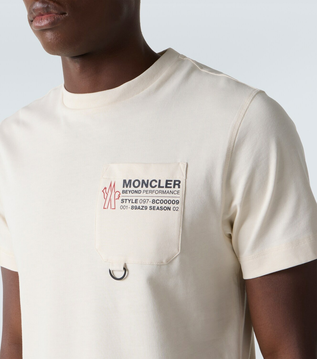 Moncler Grenoble Logo cotton jersey T-shirt