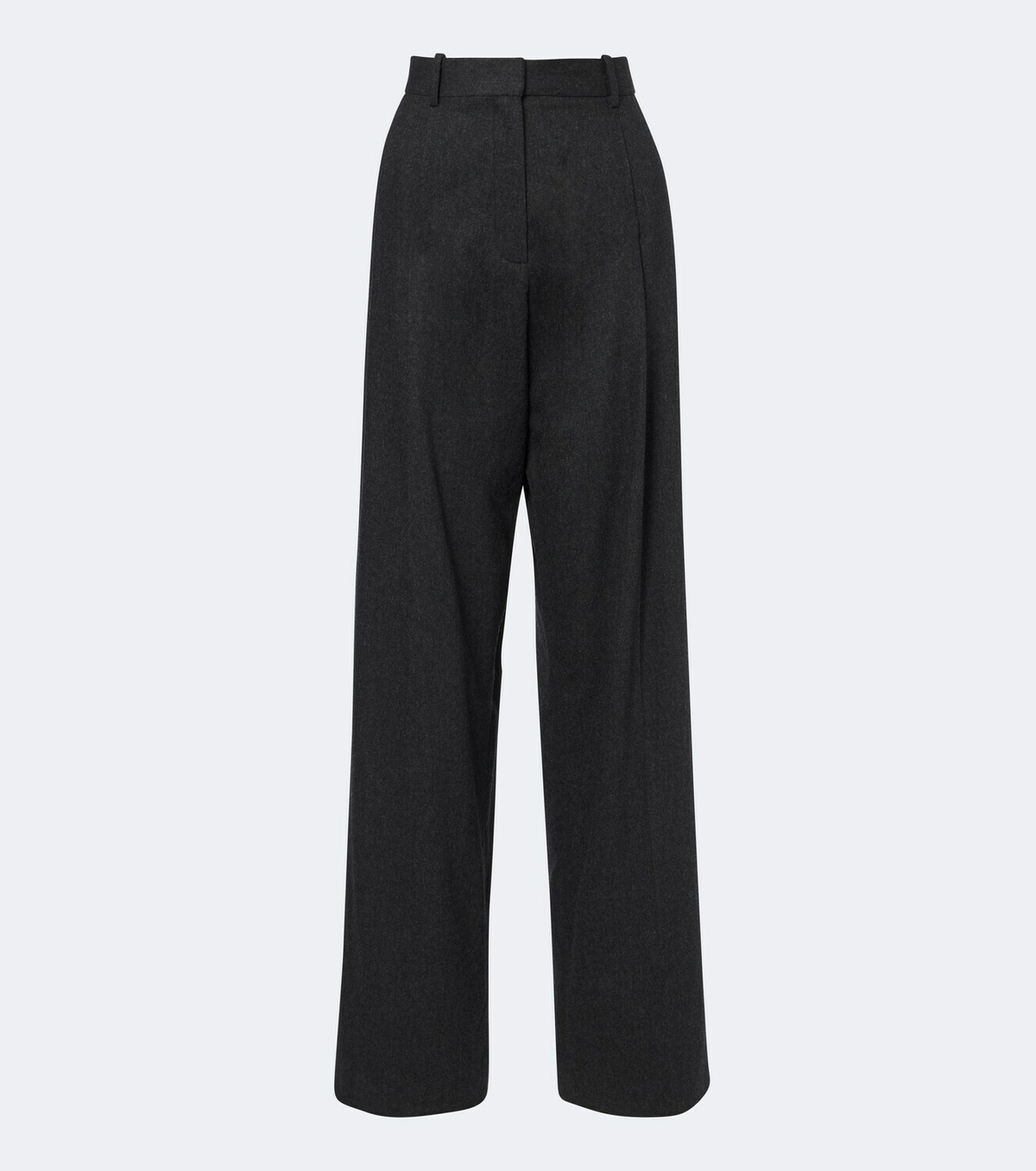 Khaite August wool and cashmere wide-leg pants