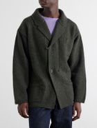 Inis Meáin - Wool and Cashmere-Blend Cardigan - Green