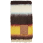 Loewe Multicolor Mohair Striped Blanket