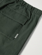 Billionaire Boys Club - Logo-Embroidered Belted Cotton-Twill Shorts - Green
