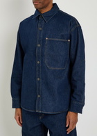 Agolde Denim Overshirt Dark Blue