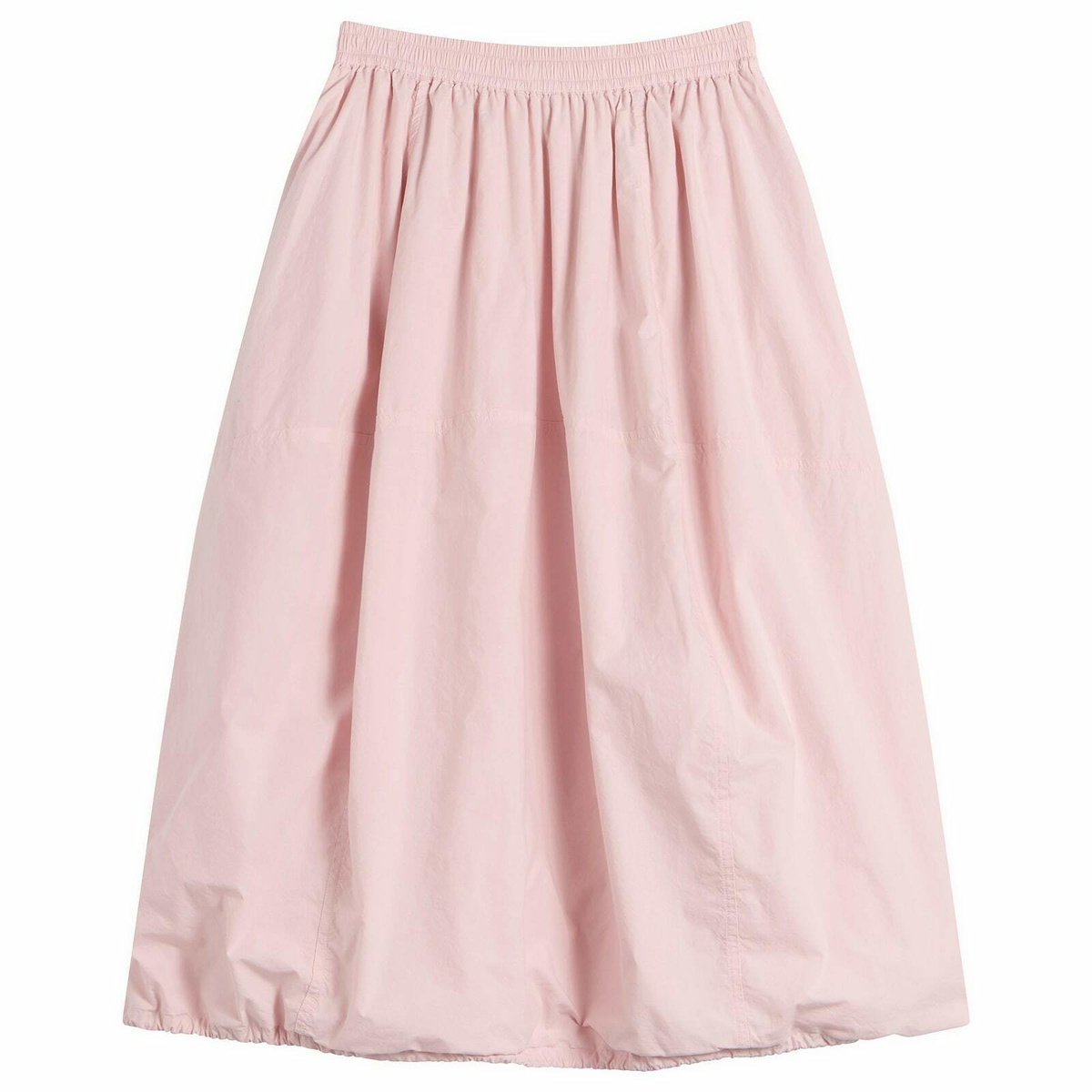 YMC Women's Parachute Midi Skirt in Pink