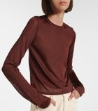 Saint Laurent Semi-sheer sweater
